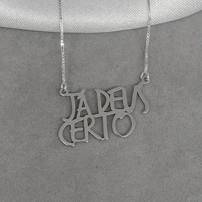 GARGANTILHA JÁ DEUS CERTO